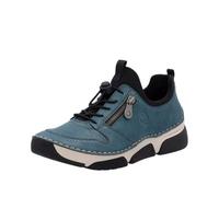 Rieker Zapatos de Mujer 45951, Azul, 38 EU