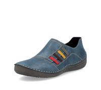 Rieker Zapatos de Mujer 52560, Talla:40 EU, Color:Azul