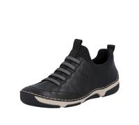Rieker Zapatos de Mujer 55952, Talla:39 EU, Color:Negro