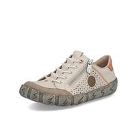 Rieker Zapatos de Mujer L0355, Talla:38 EU, Color:Beige