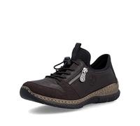Rieker Zapatos de Mujer N32G0, Talla:40 EU, Color:Marrón
