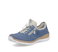 Rieker Zapatos de Mujer N42G0, Talla:42 EU, Color:Azul