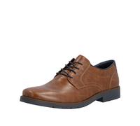 Rieker Zapatos Hombre Tipo Derby, Cordones 13900, Marrón/Negro