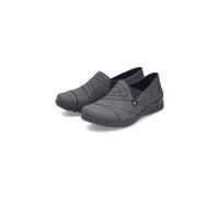 Rieker Zapatos Loafer Para Dama Confort Extra Ancho 48961-45 Gris