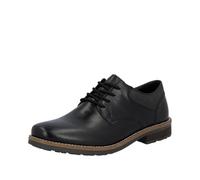 Rieker Zapatos Planos Oxford 13200 para Hombre, Black, 41 EU
