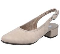 Rieker Zapatos Tipo Slingback Sandalias Beige Ballerina 47060