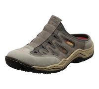 Rieker Zuecos Gris, Cement Grey Plomo, 42 EU