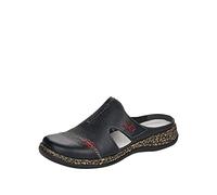 Rieker Zuecos para Mujer 46362, Negro, 41 EU