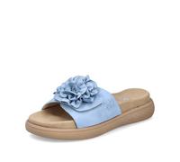 Rieker Zuecos para Mujer V1562, Talla:39 EU, Color:Azul