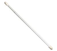 Riel Chyc 53.276 - Portavisillos Extensible Oval Blanco, 40 - 60cm, 2 Piezas