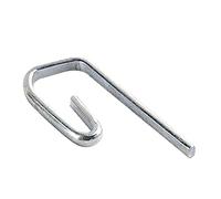 Riel Chyc - Gancho Cortina Fruncidor Metalico 30 mm. Caja 1000 Unidades