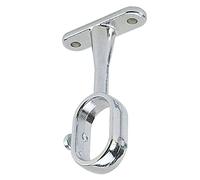 RIEL CHYC Soporte Central Ovalado Cromado