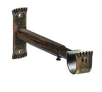 RIEL CHYC Soporte Forja Extensible 20 mm. Negro/Dorado