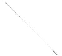 RIEL CHYC Tirador Riel Aluminio Plastificado 1,0mt Blanco