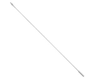 RIEL CHYC Tirador Riel Aluminio Plastificado 1,0mt Blanco
