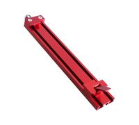 Riel De Base De Fresado Ajustable Para Cortadoras De Madera: Marco De Aluminio Liviano Y Guía De Base De Cortador Circular Antideslizante Con Precisión Submilimétrica