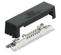Riel de compensación con base metálica 7x25mm2 TBS 5015105