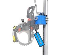 Riel de Corte Automático para Sierra Circular - Guía Hormigón con Control Remoto, Longitudes 1.5 a 3 m, 3000 RPM, Compatible Cortadoras