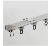 Riel De Cortina De Aluminio, Riel Deslizante Silencioso Para Cortinas, Riel Cortina Montaje En Techo Rieles, Barras Separadoras Deslizantes Silenciosas B,100cm
