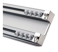 Riel de cortina doble de lujo montado en el techo, barra divisora de habitación resistente de 2 capas, gris, 3 m x 2 m, perfecto para decoración del hogar y soluciones de gestión del espacio