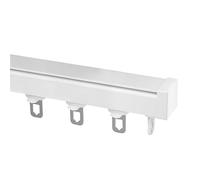 Riel De Cortina Fácil De Instalar, Nanos Pista Silenciosa Vía Recta, Curtain Track Soporte De Riel Montaje En Techo O Pared, Sistemas De Pista De Cortina Para Pérgola Cenador Cortinas Bañera