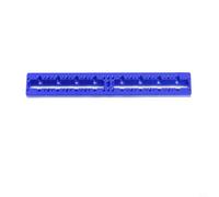 Riel de guía de aluminio del telescopio, soporte de montaje del telescopio, barra de cola de milano estilo Vixen, placa de cola de milano del telescopio (azul)