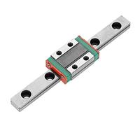 Riel de guía de riel lineal, Mini guía de riel lineal, Riel de guía de riel lineal en miniatura, para impresora de bricolaje y máquina CNC (100)