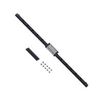Riel de guía lineal MGN9 de 9mm, negro completo, antioxidante, L 50-1000mm + bloque MGN9H o MGN9C(MGN9C,270mm)