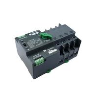 Riel de Interruptor de Transferencia Automática de Doble potencia, interruptores selectores eléctricos 2P, 3P, 4P, alimentación ininterrumpida 63A 100A 50/60HZ(3P,220V 100A)