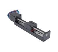Riel de mesa deslizante carril lineal Stagae 50-300mm carrera 11 28mm Motor paso a paso(2mm Pitch,50mm Stroke)