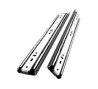 Riel deslizante con cojinetes rodantes para cajone 1 par de correderas for cajones con cerradura alta resistencia rieles acero bolas extensión completa herrajes(34inch(150Lb))