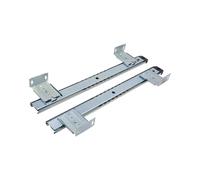 Riel deslizante for bandeja de teclado debajo del escritorio, deslizable y ajustable, for cajón de teclado extraíble Deslizamiento Silencioso(Silver)