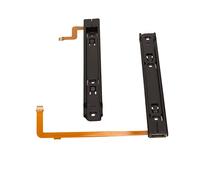 Riel Deslizante L R de Aleación de Aluminio de Primera Calidad, Riel Deslizante Izquierdo y Derecho Preciso para Consola OLED de Interruptor, Pieza de Repuesto Ideal