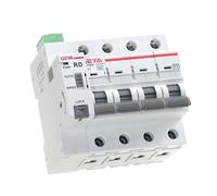 Riel Din GYM9 4P MCB con dispositivo de reenganche automático, disyuntor reinicio, reconectador for hogar inteligente(4PMCB25A,GRD9M-R-DC12V-Switch)