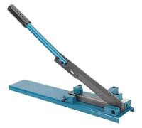 Riel DIN manual y cortador de tronco - Ajustable 45° / 90° para rieles ranurados de acero y aluminio y tronco de PVC - Herramienta de corte manual de precisión para electricistas