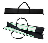 Riel guía bolsa 1,6 m, para hasta 2 rieles de 1100 mm/1400 mm/1500 mm, versión plus, compatible con Bosch, Makita y Festool, tejido Oxford 600D con amortiguación de 3 capas, correa para el hombro y