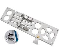 Riel guía de ángulo recto de 340 mm, 90 °, sierra de acoplamiento y tope angular, carril de guía, abrazadera de guía eléctrica para carpintería, compatible con Festool y Makitas