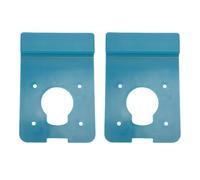 Riel guía de sierra de pista de 2 uds, Kit de adaptador de riel guía ABS para enrutador inalámbrico RT0701C, adaptador de riel guía de sierra de pista