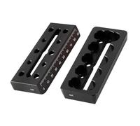 Riel guía for telescopio astronómico de Cola Milano Calibre 100 mm, 220, 320 y 440, Accesorios for Instrumentos ecuatoriales Piezas para telescopio astronómico(100mm XY-250127 Black)