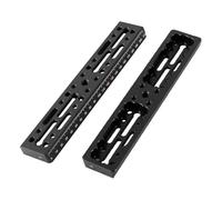 Riel guía for telescopio astronómico de Cola Milano Calibre 100 mm, 220, 320 y 440, Accesorios for Instrumentos ecuatoriales Piezas para telescopio astronómico(220mm XY-250128 Black)