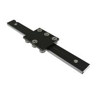 Riel guía lineal OSGR10, deslizador de rodillo, carril guía silencioso, carril deslizante externo de doble eje, adecuado for impresoras 3D grandes(OSGR10-6 wheel,With rail 450mm)