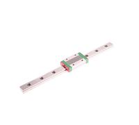Riel lineal en miniatura MGN7 MGN9 MGN12 MGN15 de 100 a 1000 mm, 1 guía lineal MGN + 1 carro MGN9H o MGN9C for impresora 3D CNC(MGN15H,400mm)