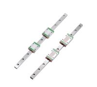 Riel Lineal, Gide Deslizante Lineal MGN7 100 mm- 800 mm Miniatura de riel Lineal Diapositiva 2pc MGN7C Guía Lineal 4pc MGN7C Bloque