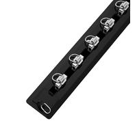 Riel para Cortina de Techo, Sistema de riel Empotrado con trampilla de Acceso, riel Oculto Negro de 3,8 m/12,5 pies para Divisor de Espacios con privacidad, Varilla de Montaje en Techo para