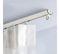 Rieles autoadhesivos para techo sin taladro, para caravana, remolque, hogar, privacidad (100 cm)