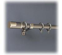 Rieles Cortinas Silence, Barra para Cortina de hogar sala Ventana con Anillo colgante, Barra de cortina Aluminio, Negro, Blanco, champán 1 a 4.2 arroz (Color : Champagne gold, Tamaño : 1.1m)