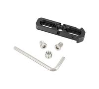 Rieles de aleación de aluminio NATOs de montaje rápido para cámara de expansión para localizar agujeros para dispositivos fotográficos, liberación rápida OTAN