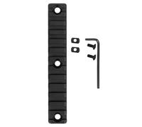 Rieles de aluminio para luces de camping de 3/5/7/9/11/13 ranuras, rieles de montaje de accesorios de luz de camping, adaptador de montaje de rieles laterales, accesorio duradero de luz de camping