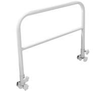 Rieles de cama 14x17in No perforar rieles de protección de camas con hebilla de 2 pulgadas de hebilla resistente y duradera ayuda para adultos mayores, adultos mayores y ancianos (blancos) para adult