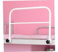Rieles de Cama para literas, Abrazadera de 40x30 cm en rieles de protección de Camas, Camas médicas Ajustables Barra de Soporte para Adultos Mayores niños (Blanco)